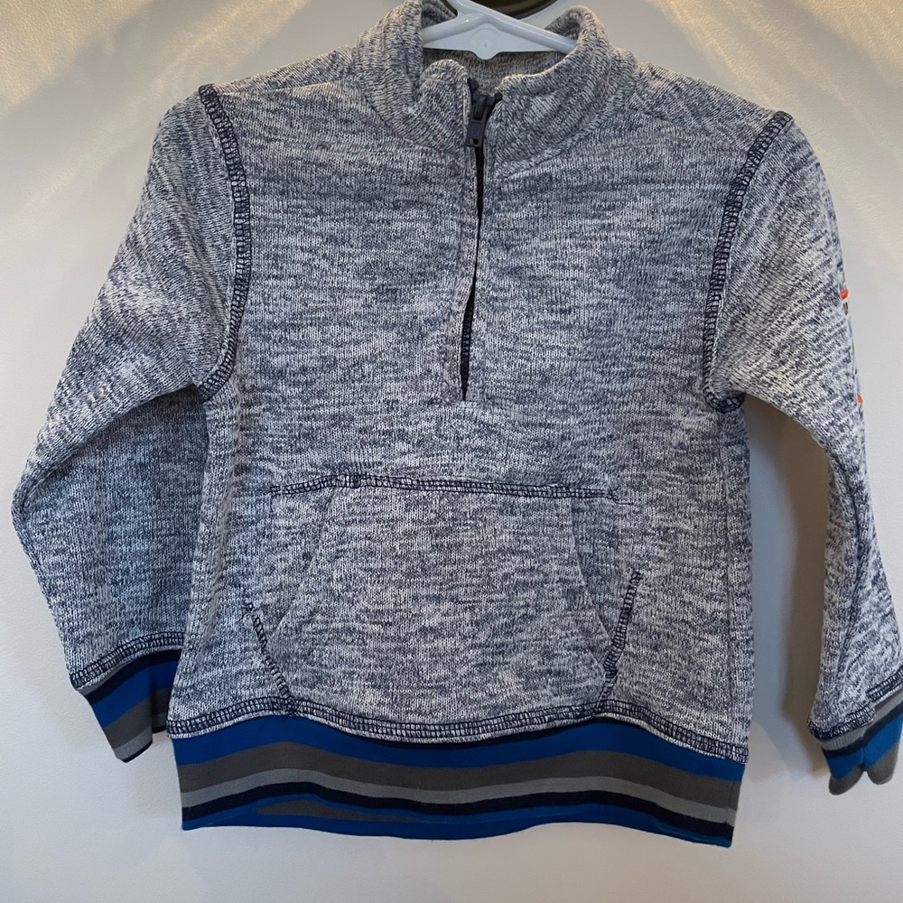 Boys Grey 1/4 Zip Sweater size 3T